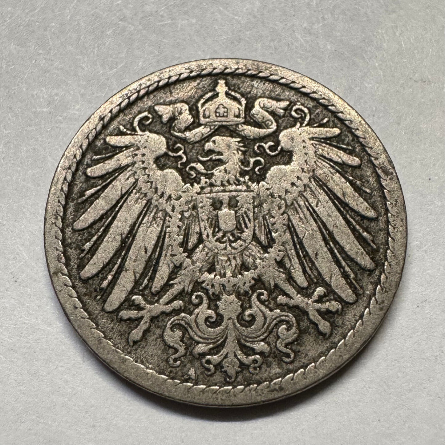 1897 Germany 5 Pfennig - Beautiful Coin - #A-096