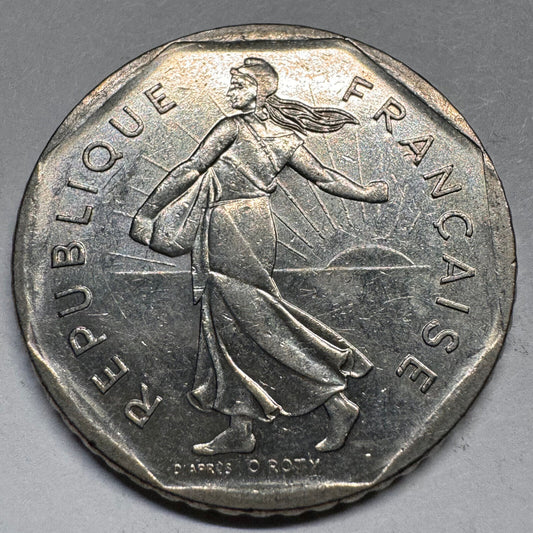 1979 France 2 Francs - Beautiful Coin - #A-049