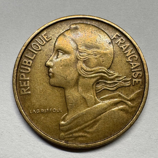 1963 France 10 Centimes - Beautiful Coin - #B-054
