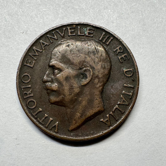 1926 Italy 5 Centesimi - Beautiful Coin - #B-005