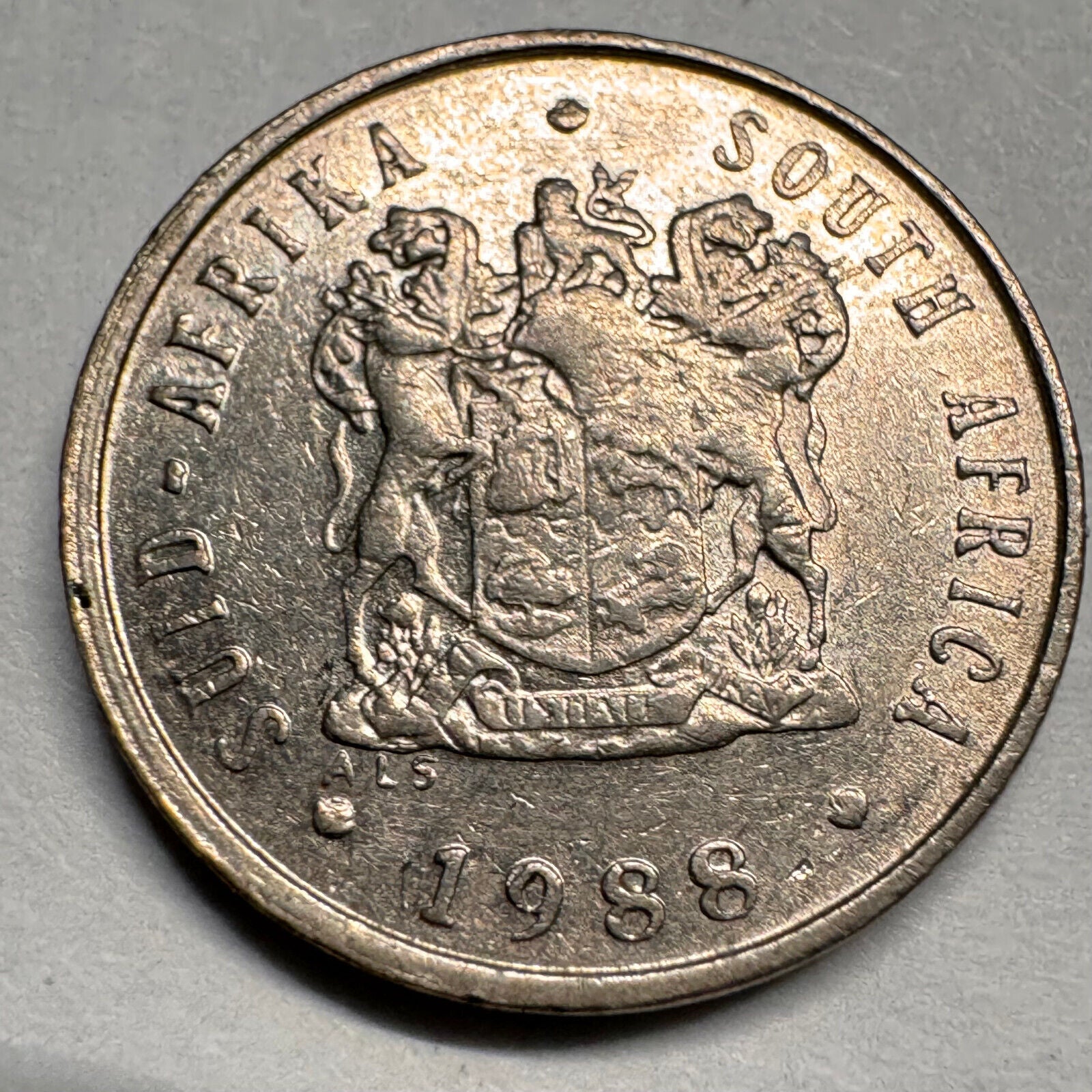 1988 South Africa 5 Cents - Beautiful Coin - #A-026