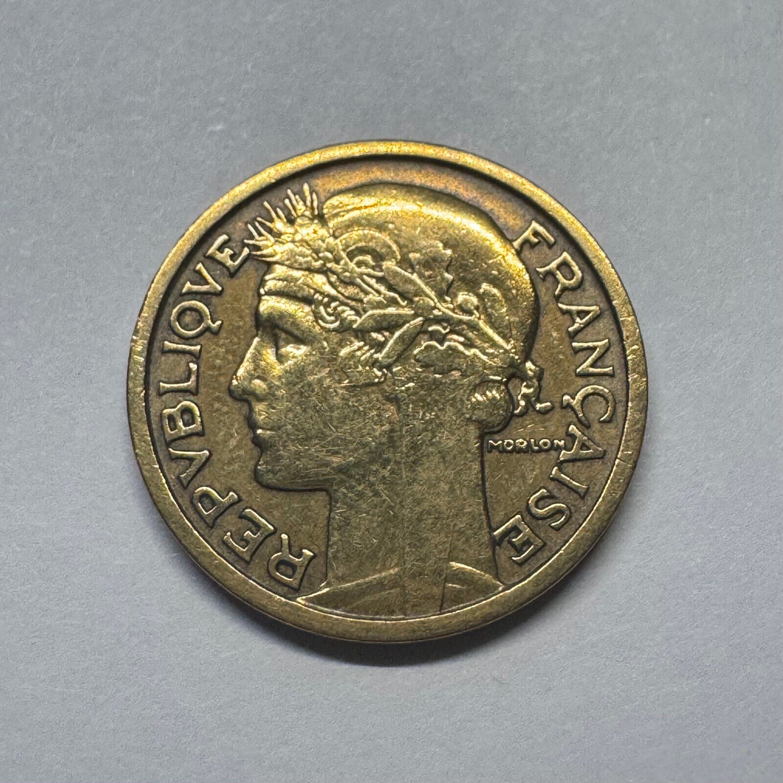 1933 France 1 Franc - Beautiful Coin - #A-099