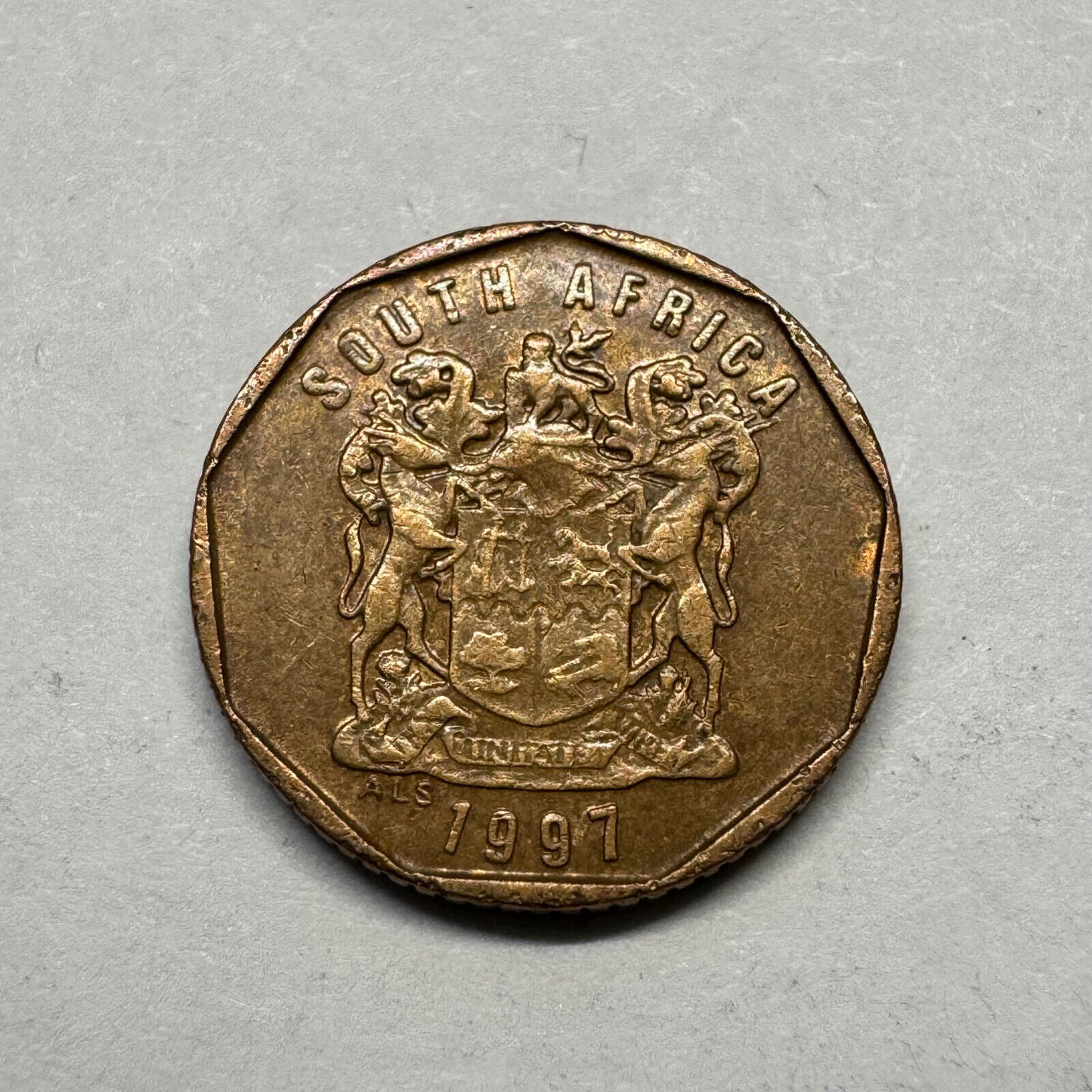 1997 South Africa 10 Cents - Beautiful Coin - #A-010