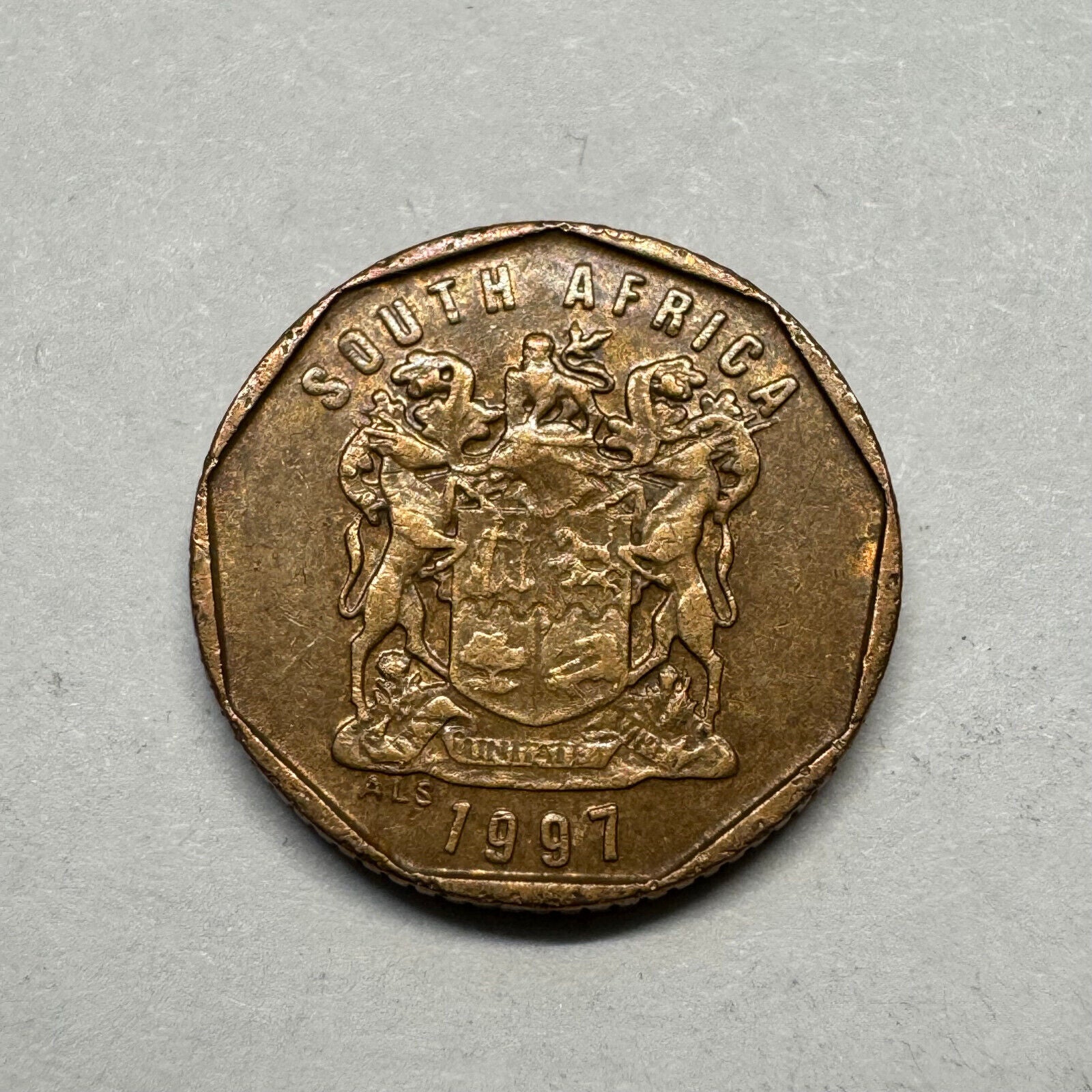 1997 South Africa 10 Cents - Beautiful Coin - #A-010