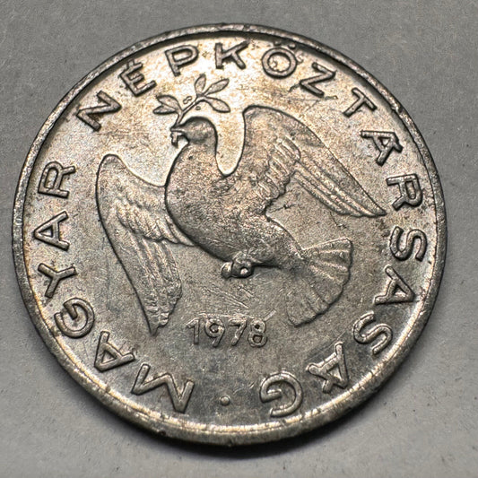 1978 Hungary 10 Filler - Beautiful Coin - #A-030