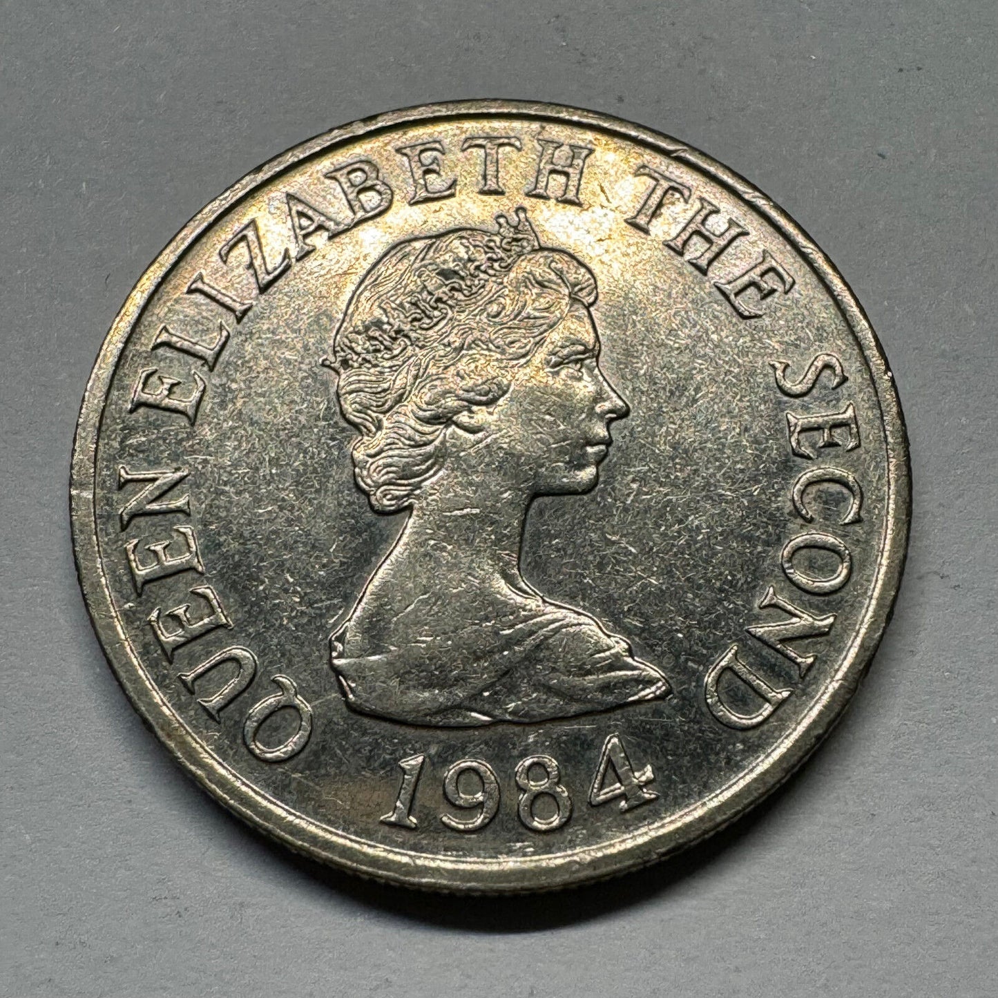 1984 Jersey 5 Pence - UK - Beautiful Coin - #A-008