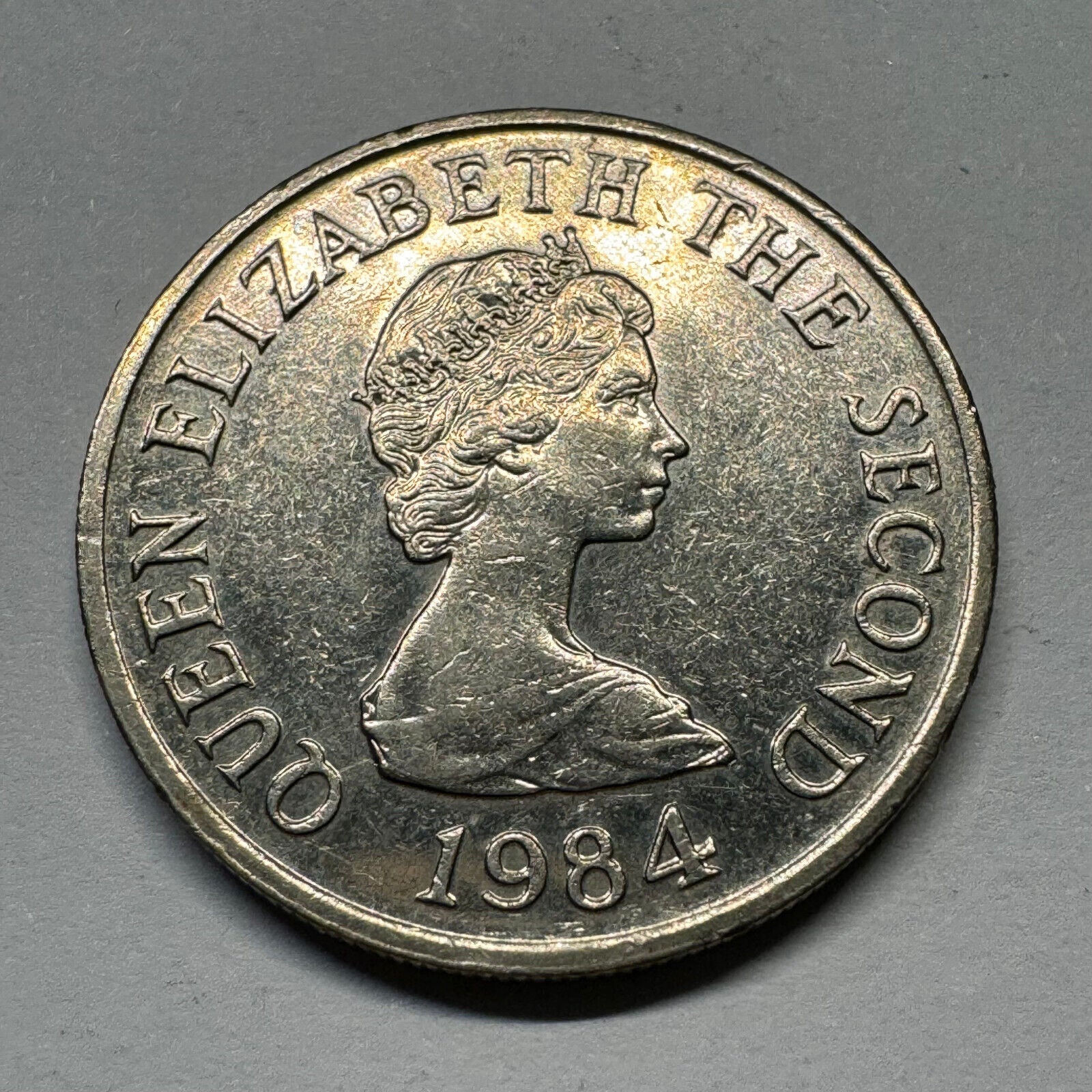 1984 Jersey 5 Pence - UK - Beautiful Coin - #A-008