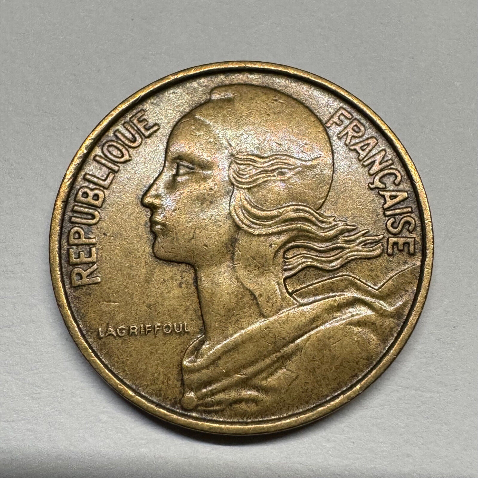 1963 France 10 Centimes - Beautiful Coin - #B-054
