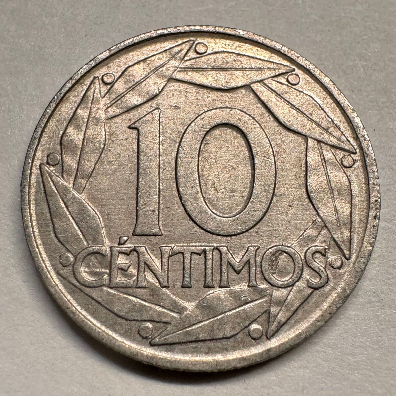 1959 Spain 10 Centimos - Beautiful Coin - #A-063