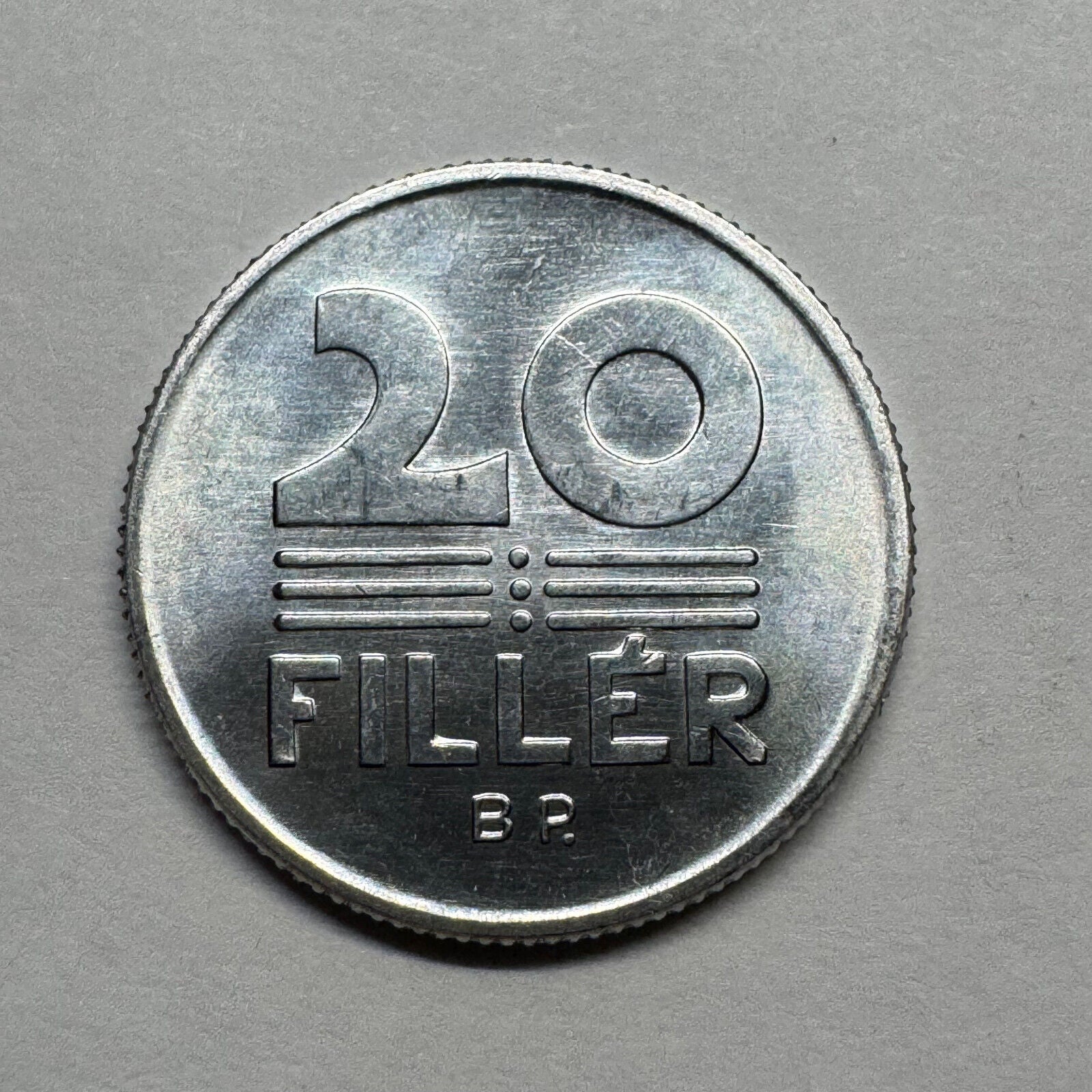 1990 Hungary 20 Filler - Beautiful Coin - #B-008