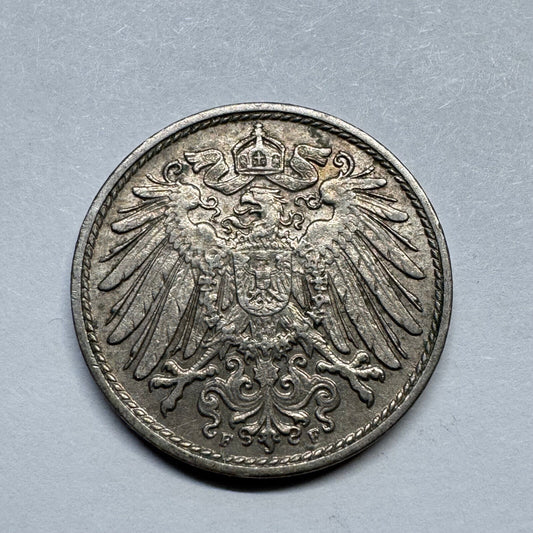 1912 Germany 10 Pfennig - Beautiful Coin - #B-007