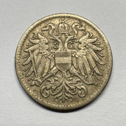 1916 Austria 10 Heller - Beautiful Coin - #B-056