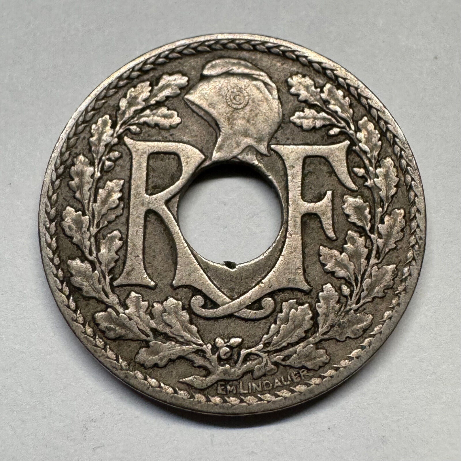 1923 France 10 Centimes - Beautiful Coin - #B-060