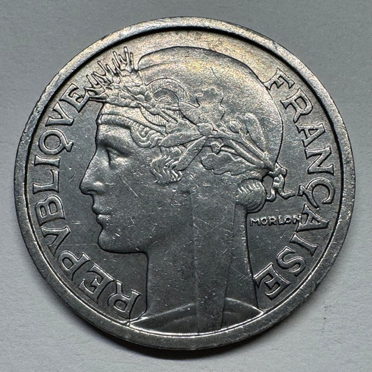 1947 France 2 Francs - Beautiful Coin - #B-049