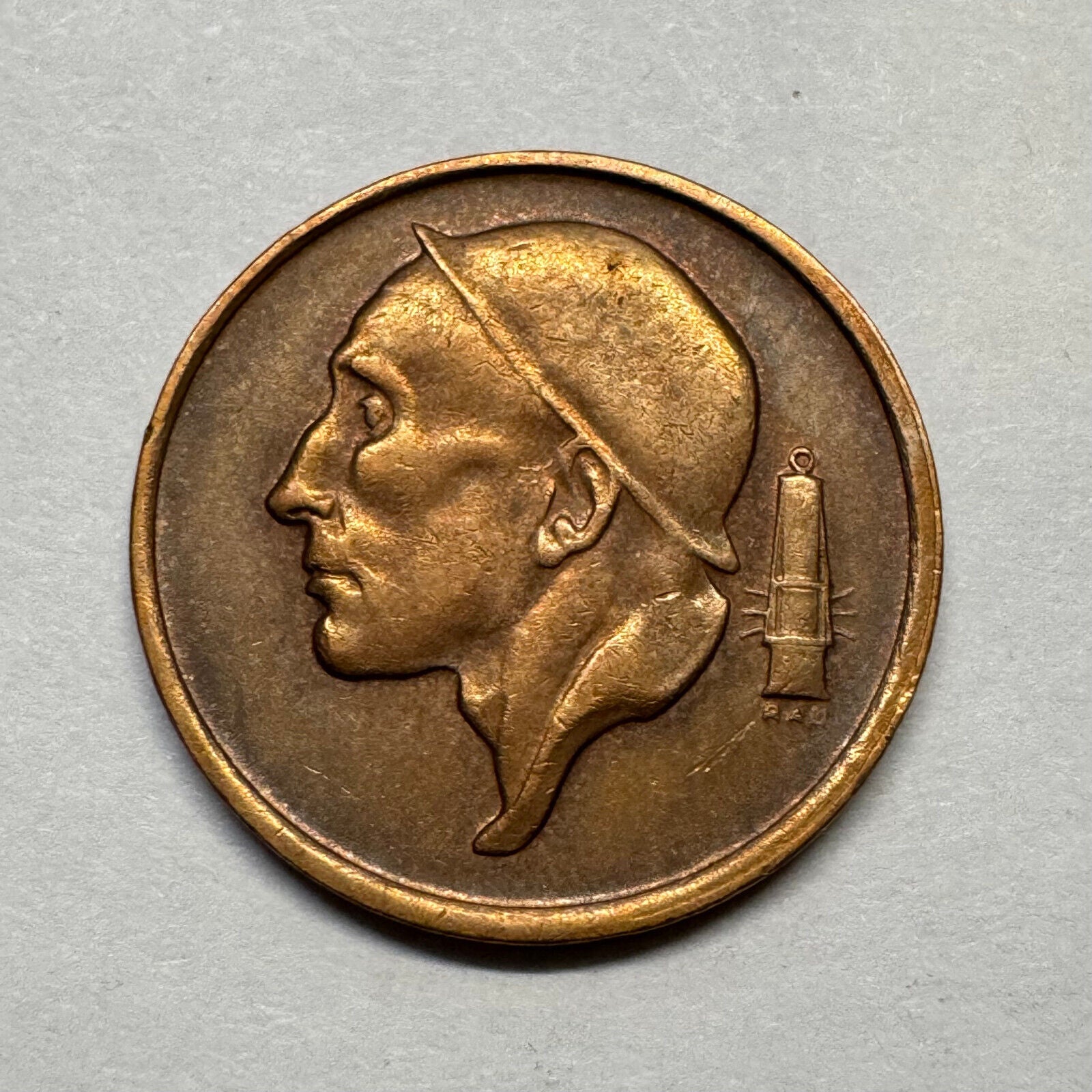 1959 Belgium 50 Centimes - Beautiful Coin - #B-003