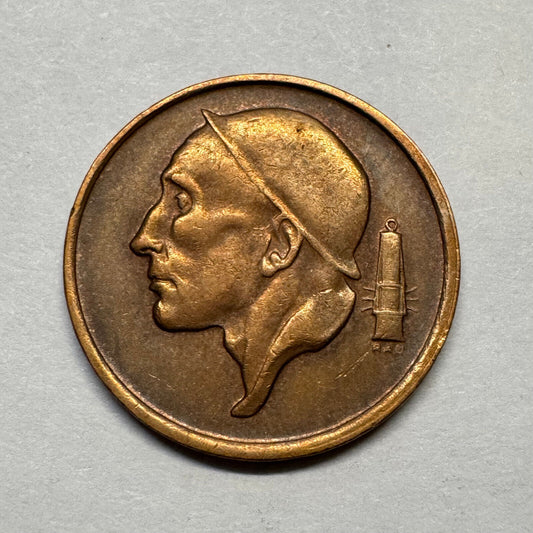 1959 Belgium 50 Centimes - Beautiful Coin - #B-003