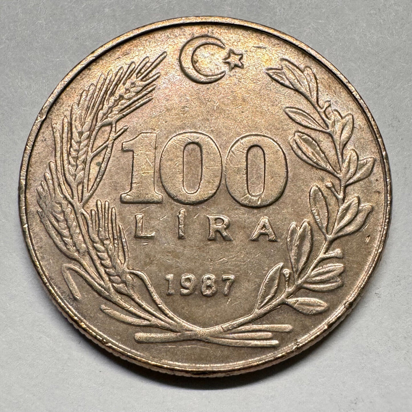 1987 Turkey 100 Lira - Beautiful Coin - #A-024