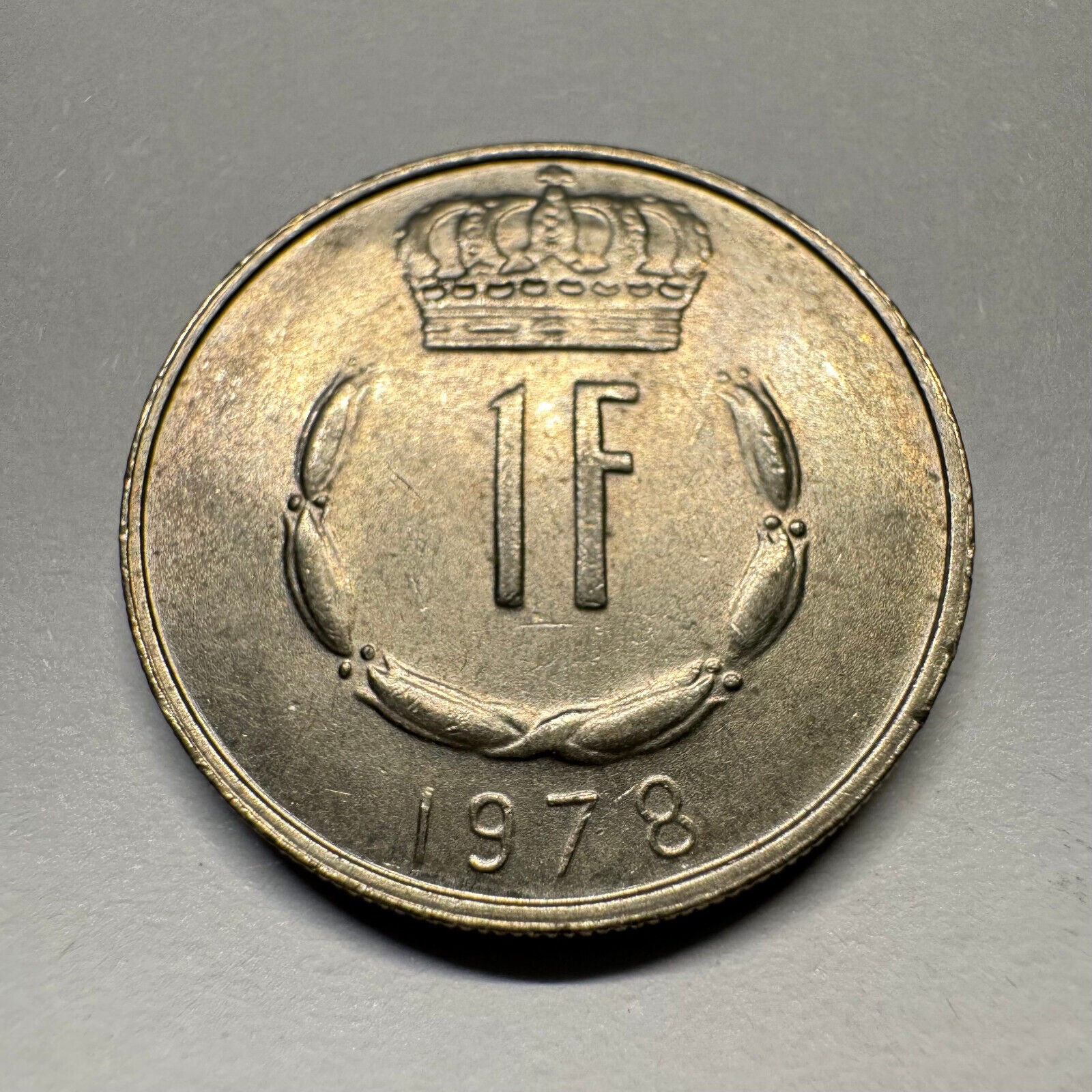 1978 Luxembourg 1 Franc - Beautiful Coin - #A-008