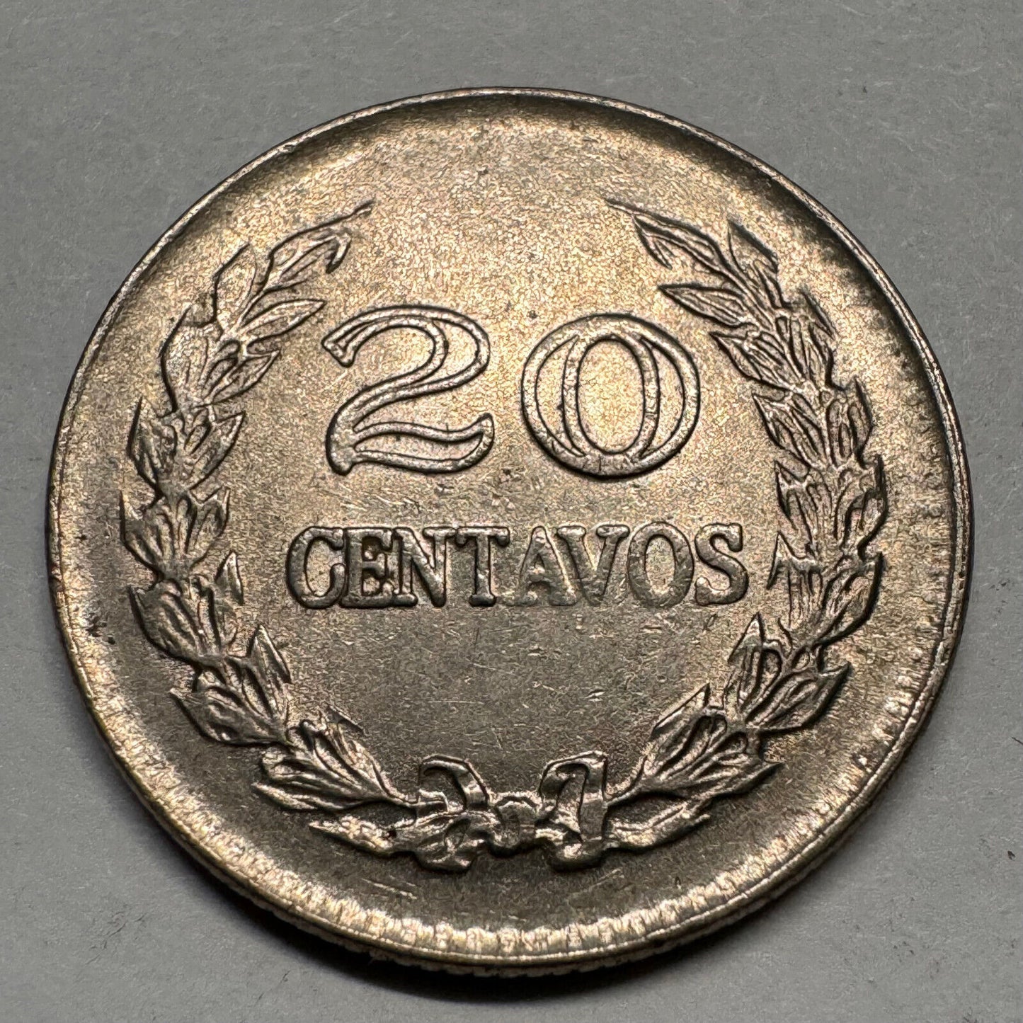 1970 Colombia 20 Centavos - Beautiful Coin - #A-048