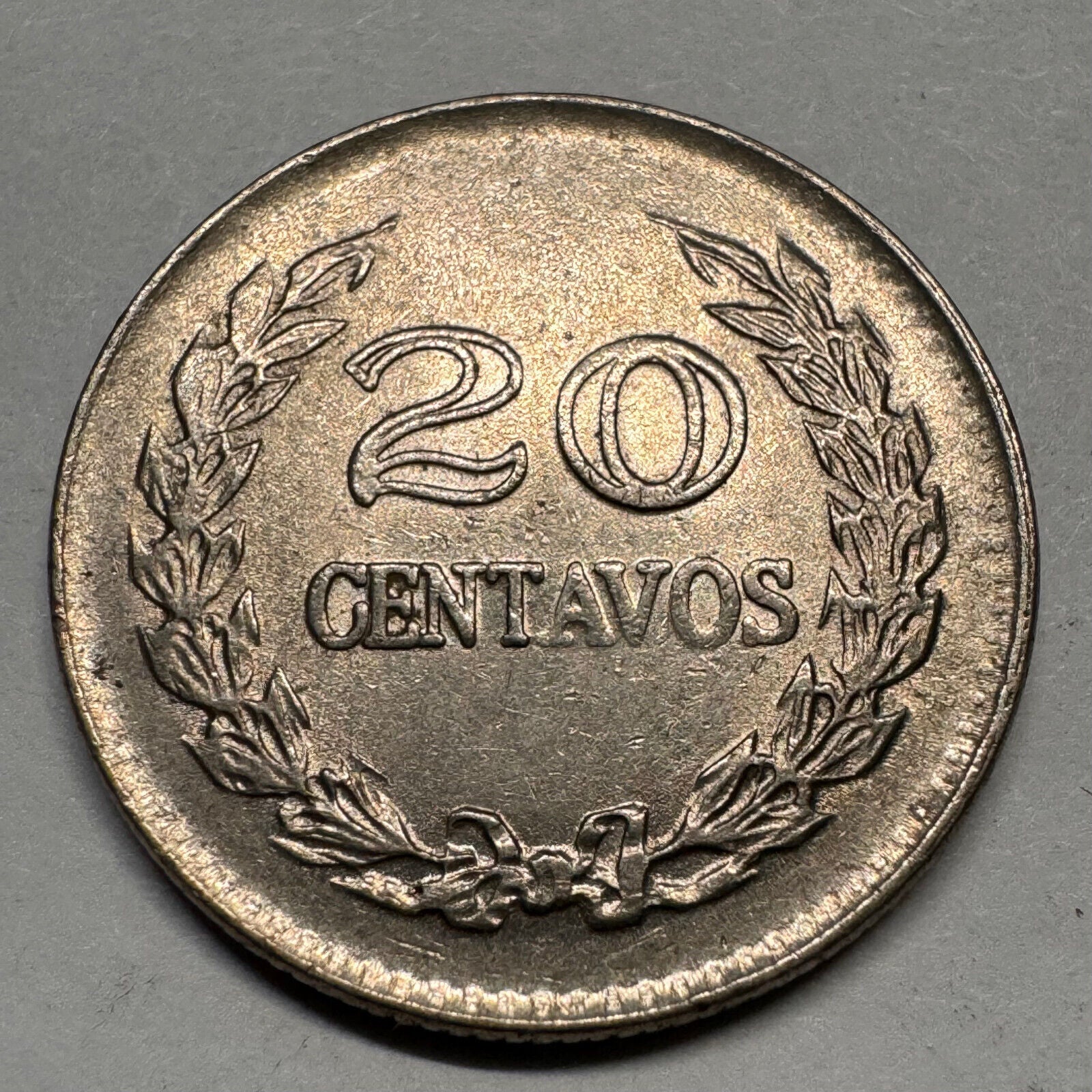1970 Colombia 20 Centavos - Beautiful Coin - #A-048