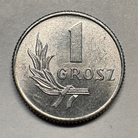 1949 Poland 1 Grosz - Beautiful Coin - #A-027