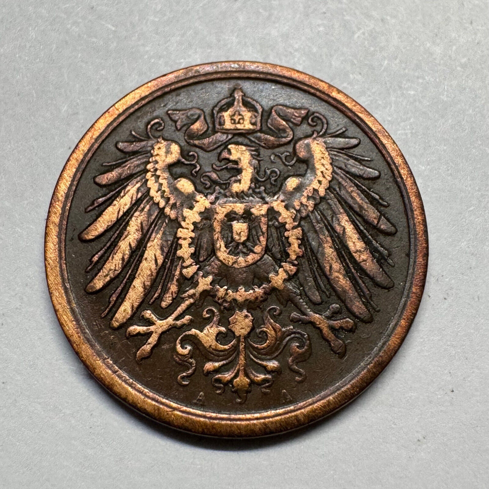 1915 Germany 2 Pfennig - Beautiful Coin - #A-096