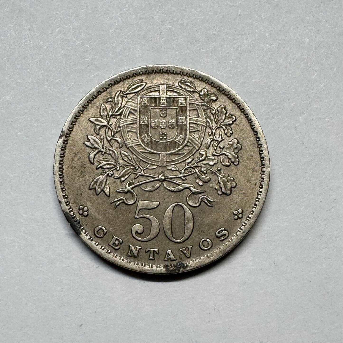 1958 Portugal 50 Centavos - Beautiful Coin - #B-007