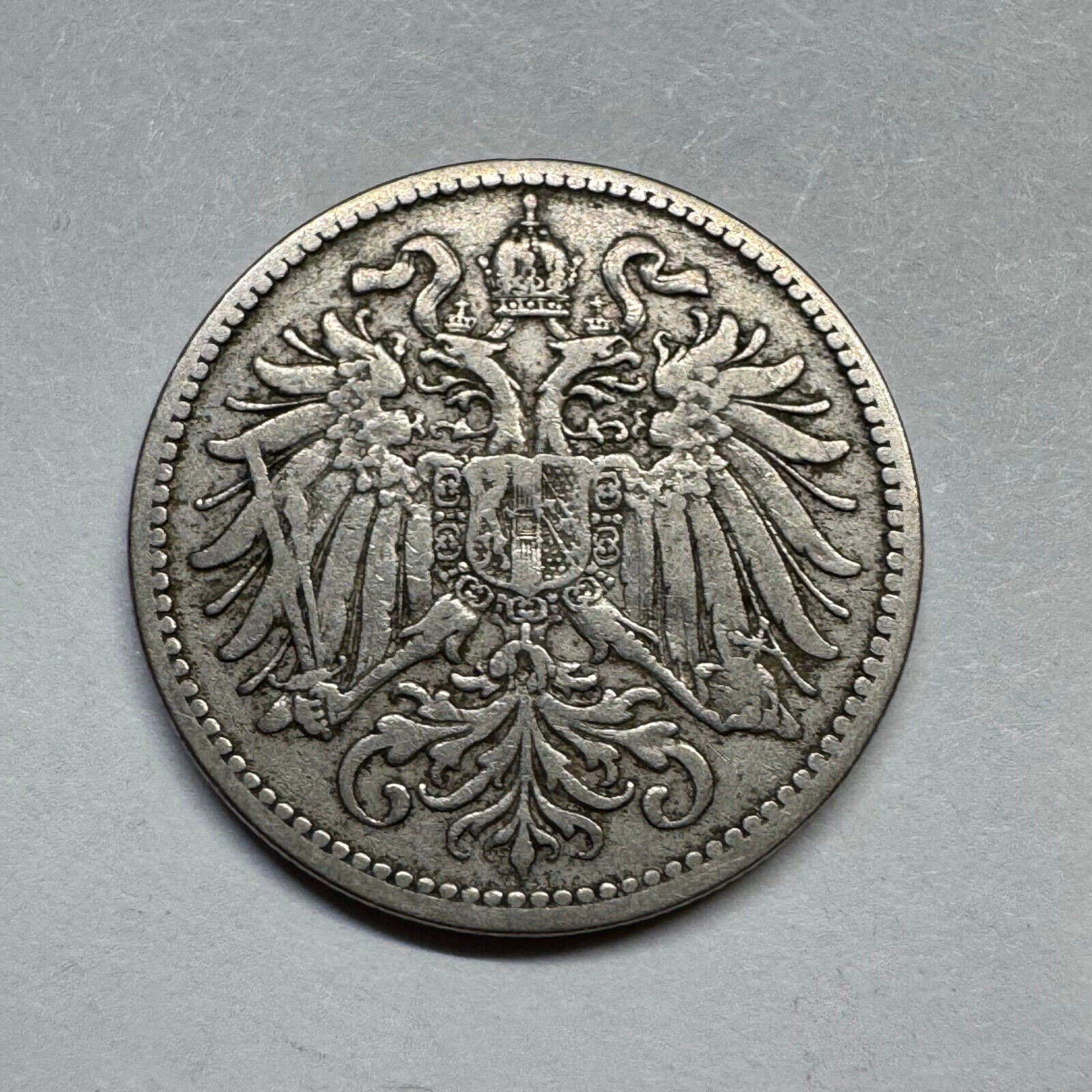 1895 Austria 10 Heller - Beautiful Coin - #A-100