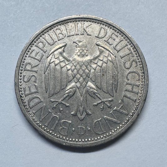 1971 Germany 1 Mark - Beautiful Coin - #A-099