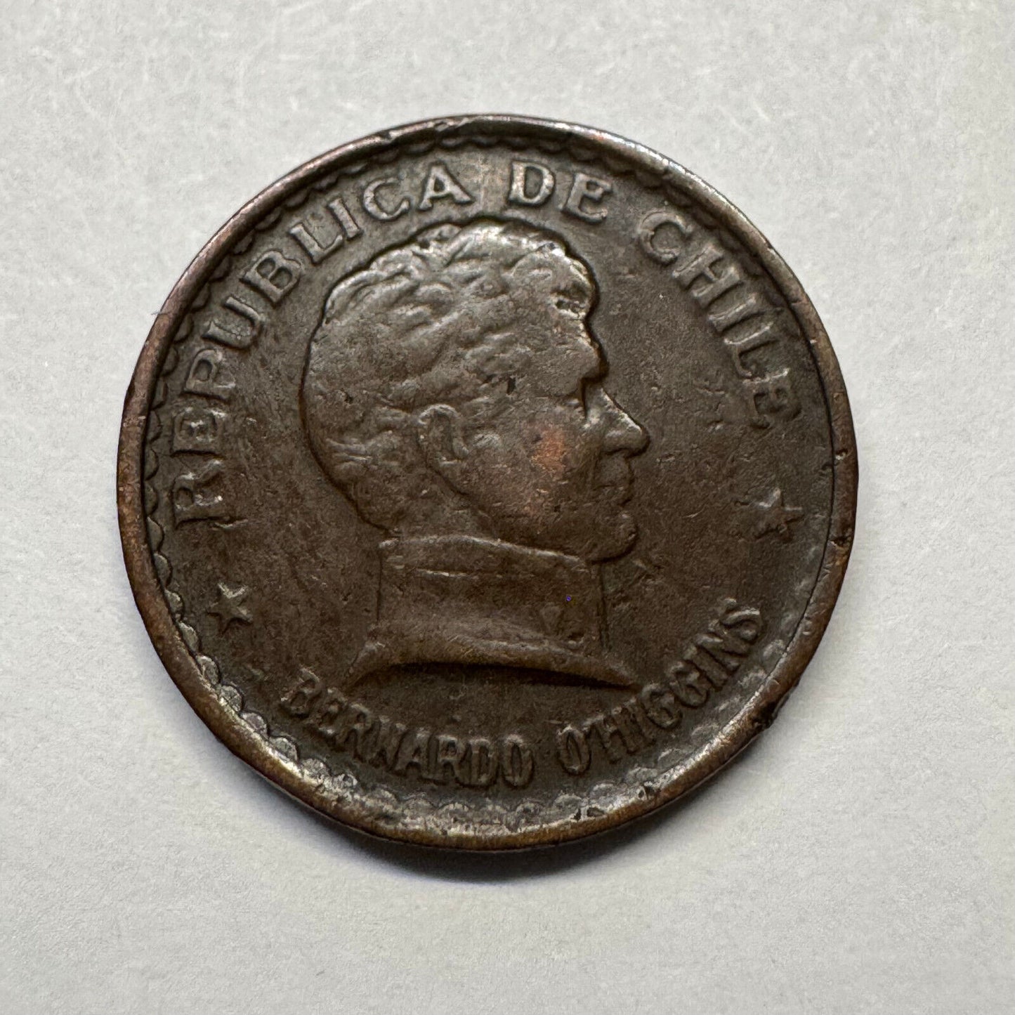 1943 Chile 20 Centavos - Beautiful Coin - #B-031