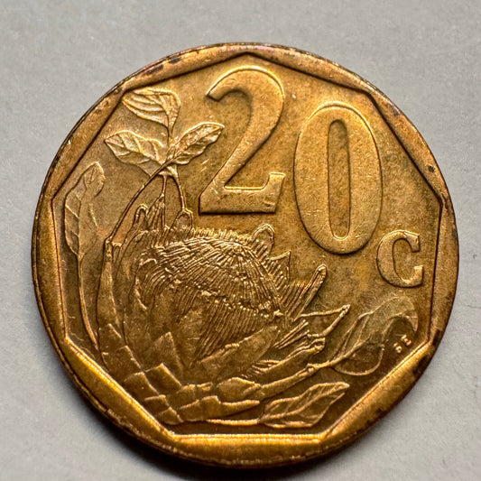 2003 South Africa 20 Cents - Beautiful Coin - #A-026