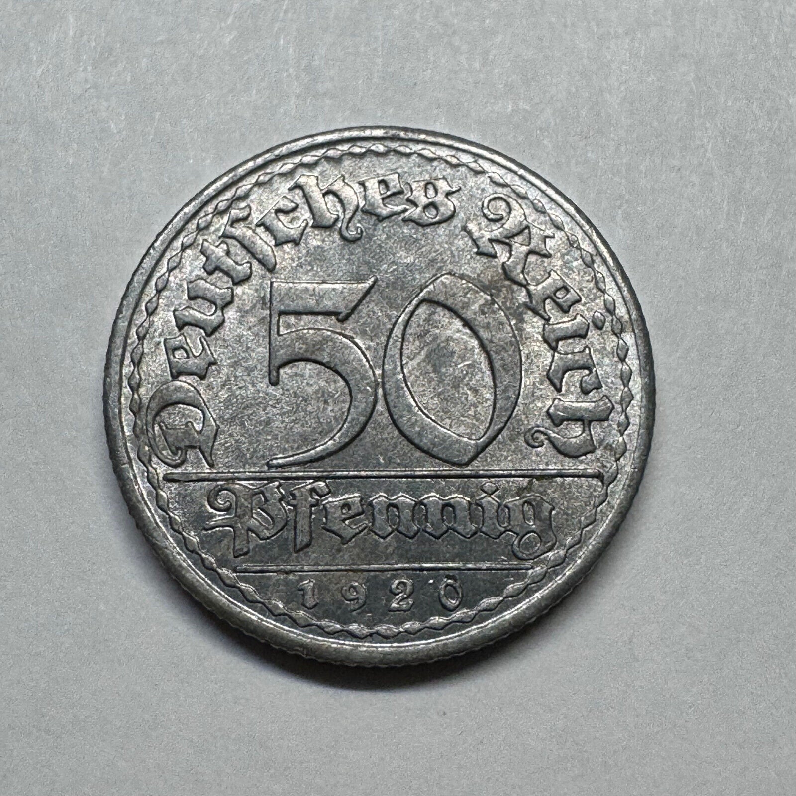 1920 Germany 50 Pfennig - Beautiful Coin - #B-004