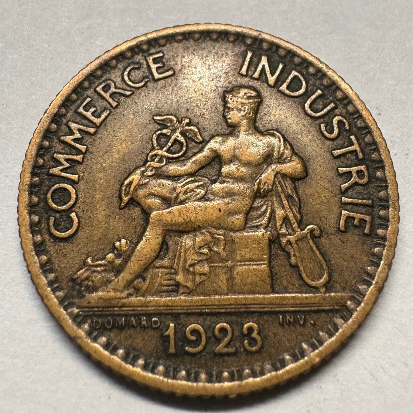 1923 France 1 Franc - Beautiful Coin - #A-059