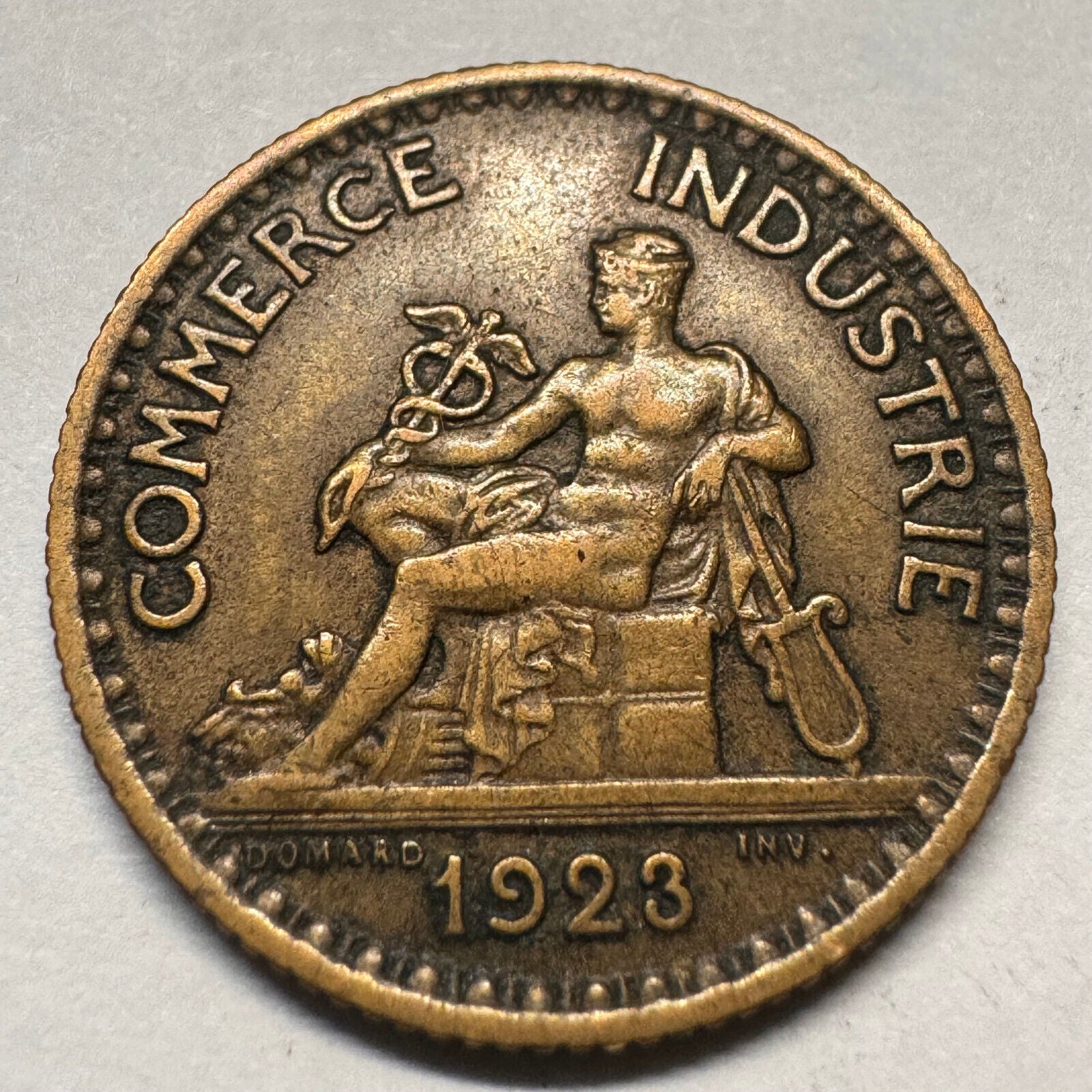 1923 France 1 Franc - Beautiful Coin - #A-059