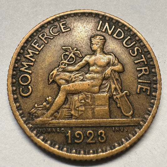 1923 France 1 Franc - Beautiful Coin - #A-059