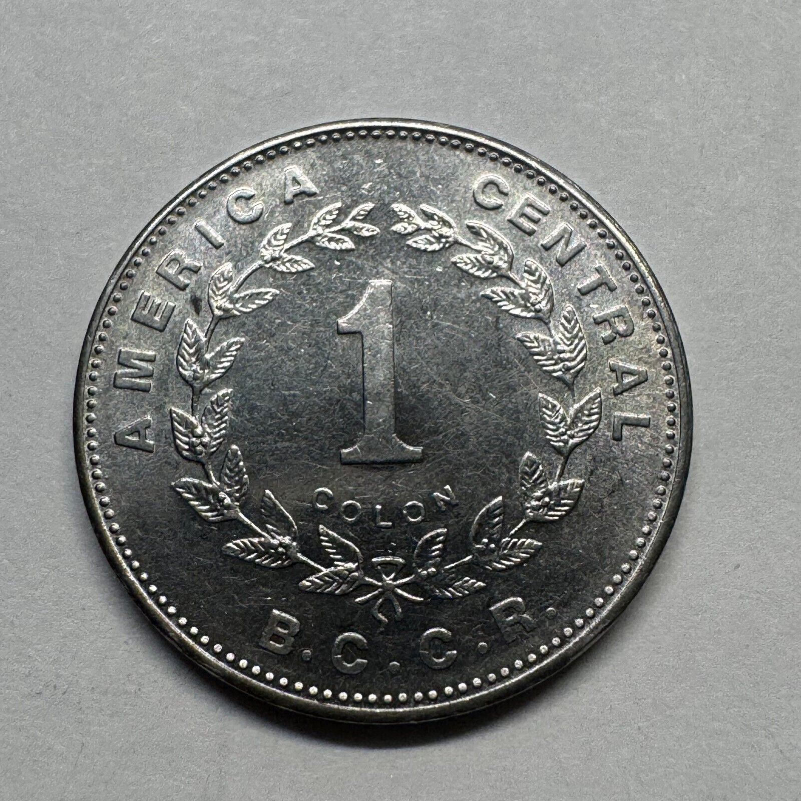 1989 Costa Rica 1 Colon - Beautiful Coin - #B-022