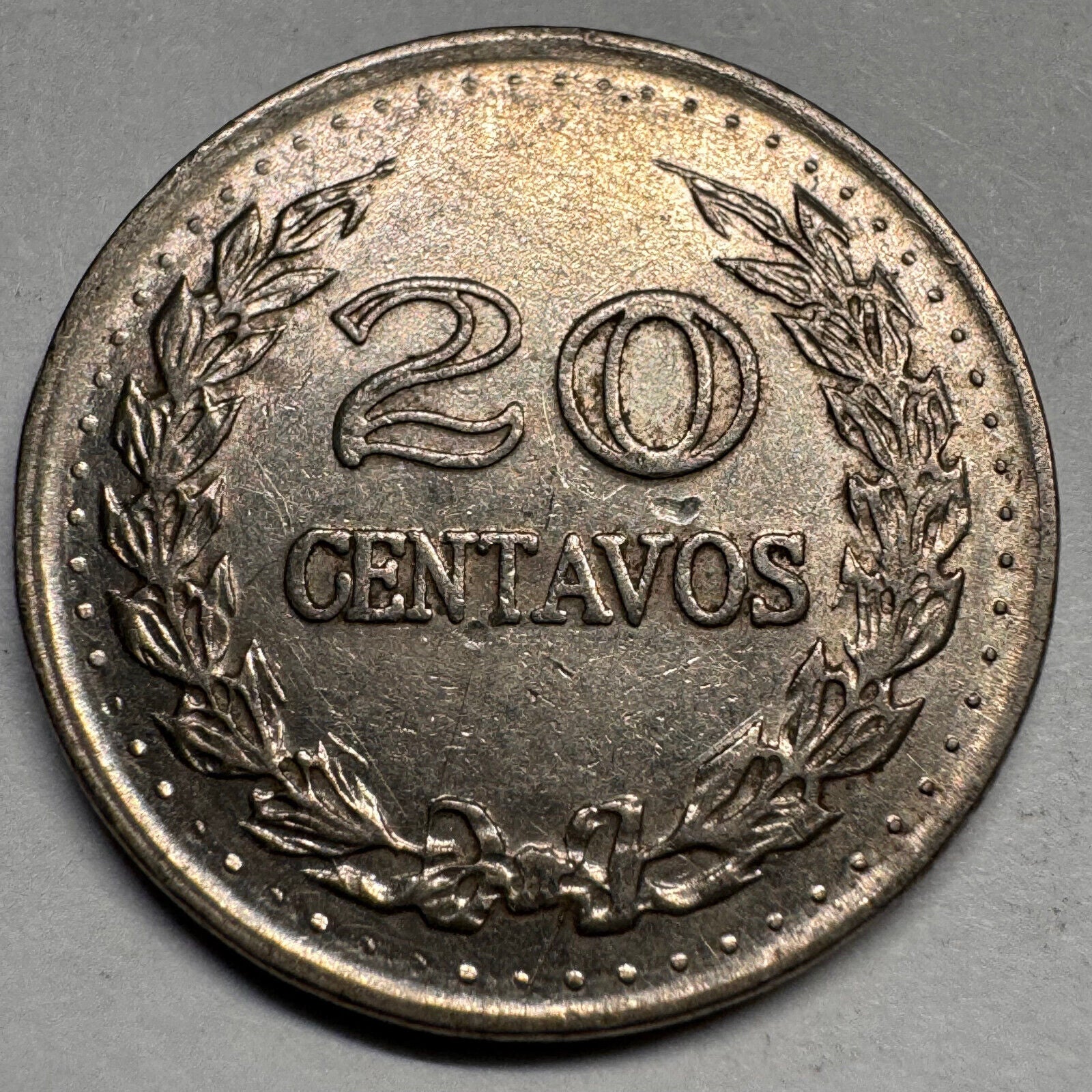 1973 Colombia 20 Centavos - Beautiful Coin - #A-050