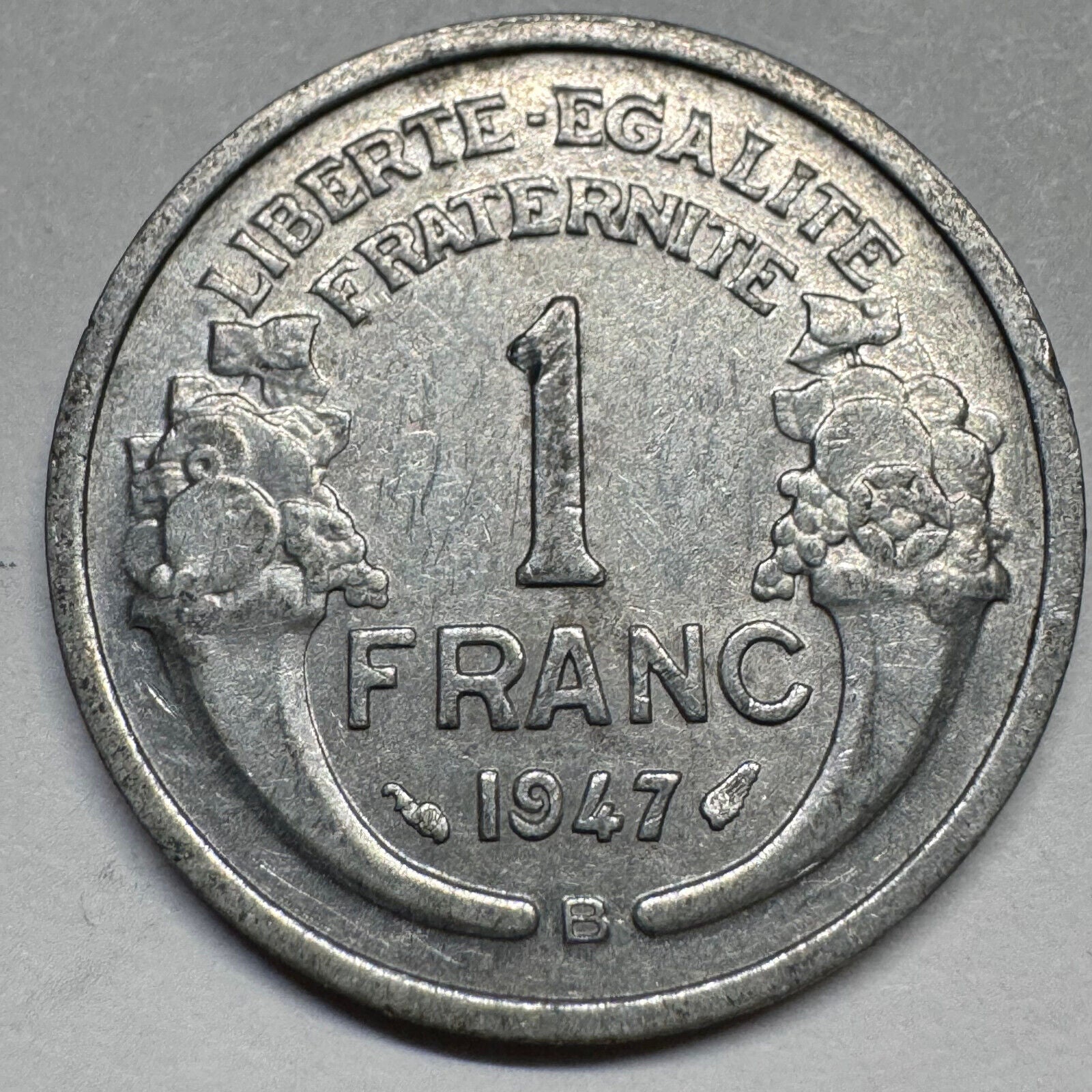 1947 France 1 Franc - Beautiful Coin - #A-082