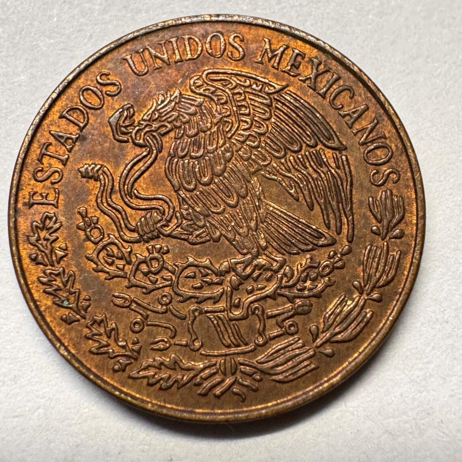 1972 Mexico 5 Centavos - Beautiful Coin - #A-067