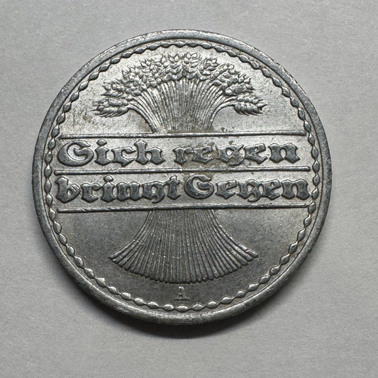 1921 Germany 50 Pfennig - Beautiful Coin - #B-022