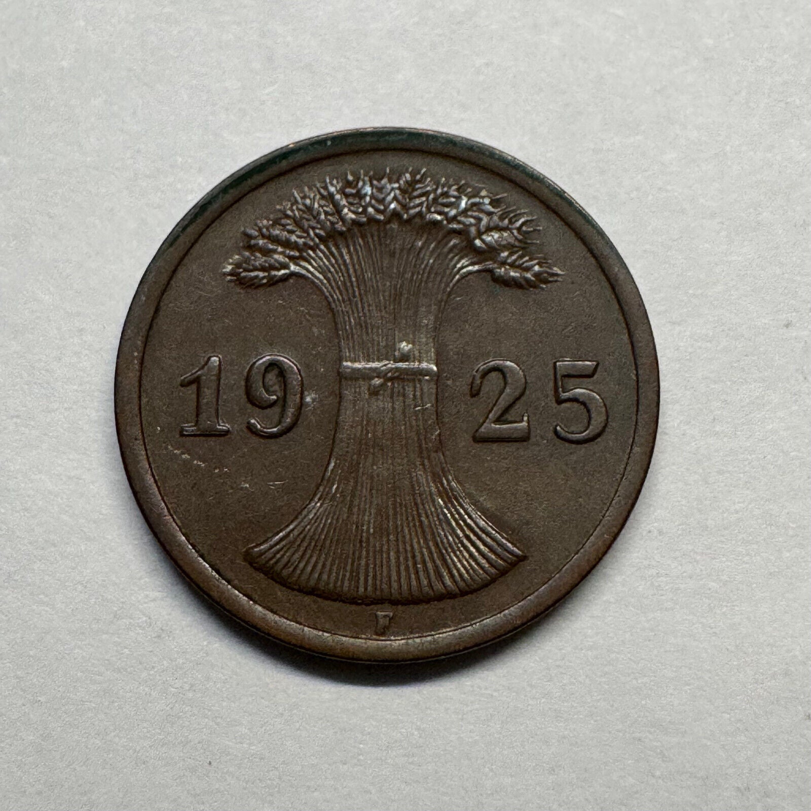 1925 Germany 2 Reichspfennig - Beautiful Coin - #B-023