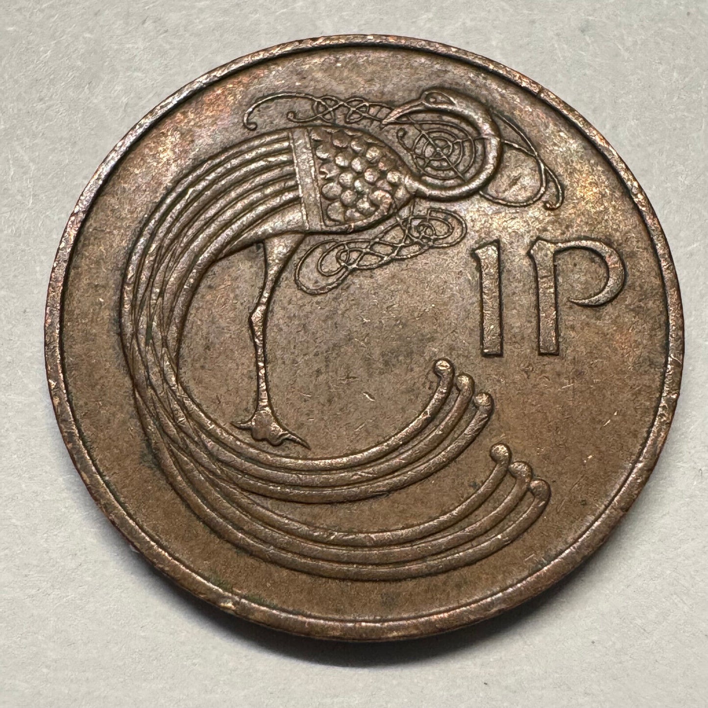 1971 Ireland 1 Penny - Beautiful Coin - #A-070
