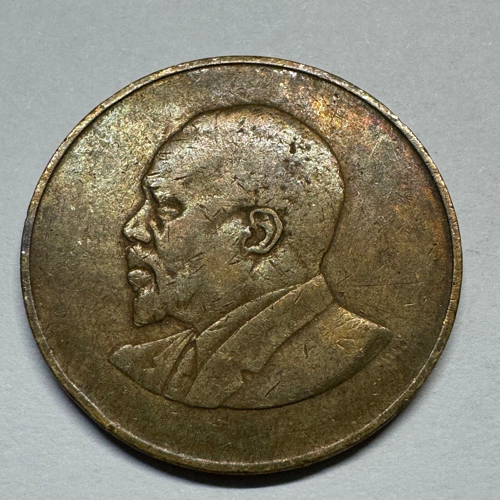 1968 Kenya 10 Cents - Beautiful Coin - #A-007