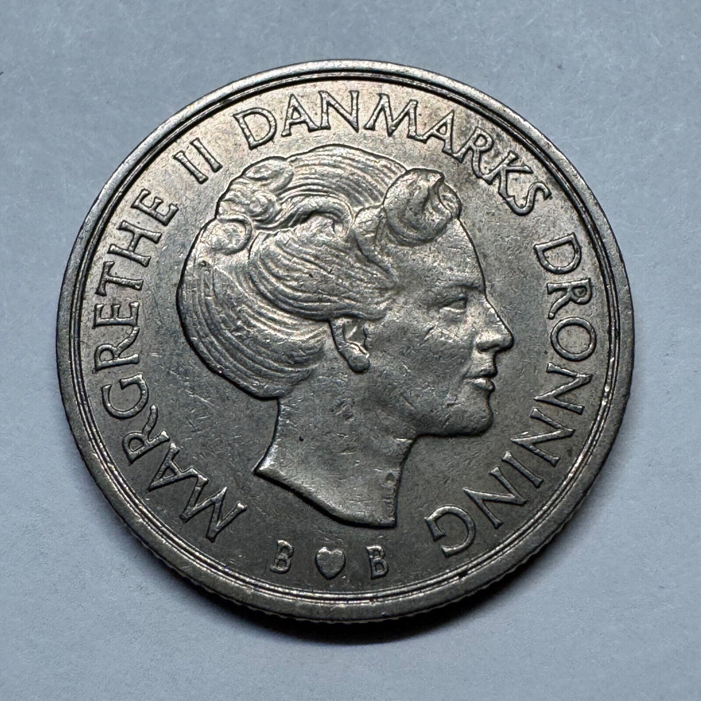 1979 Denmark 1 Krone - Beautiful Coin - #B-017