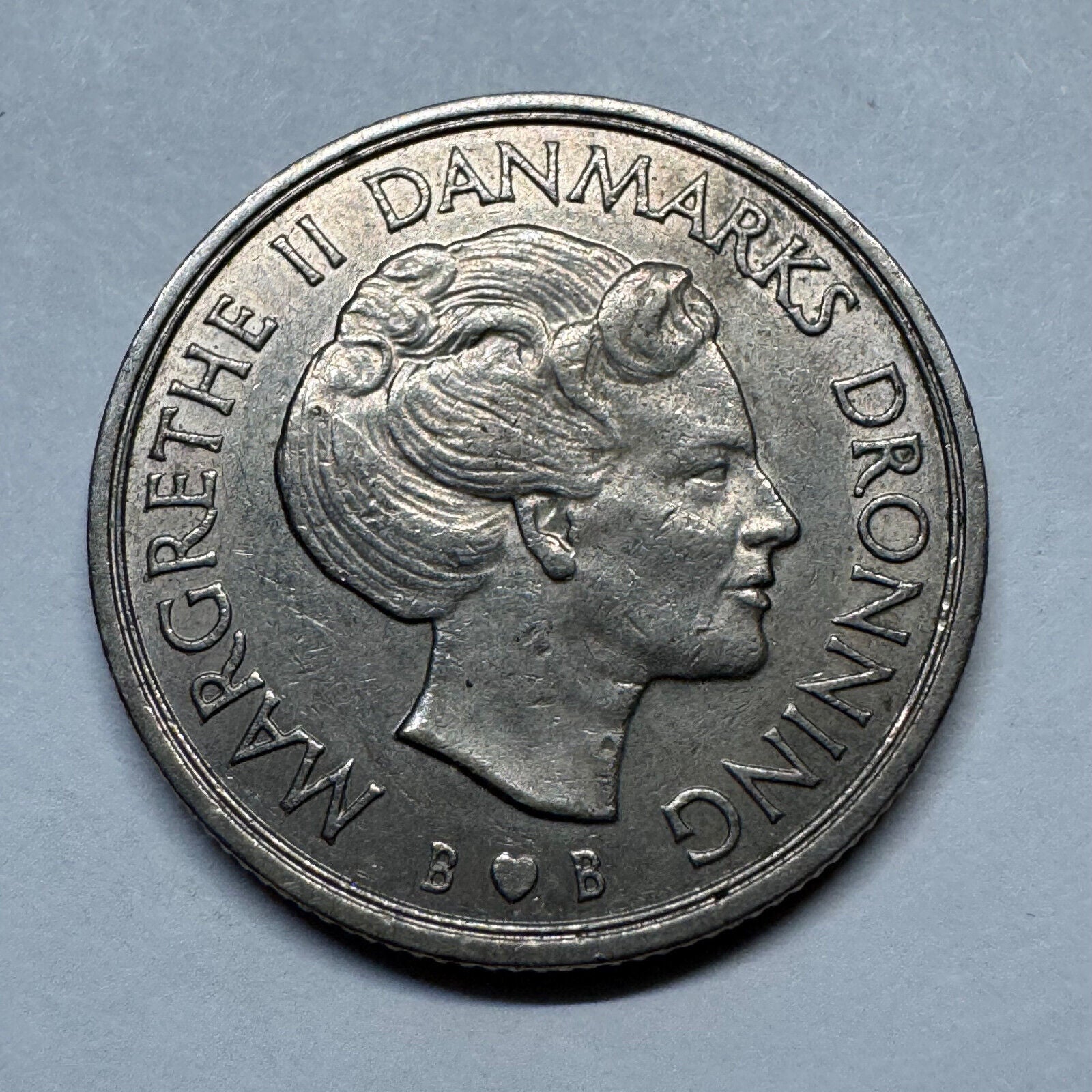 1979 Denmark 1 Krone - Beautiful Coin - #B-017