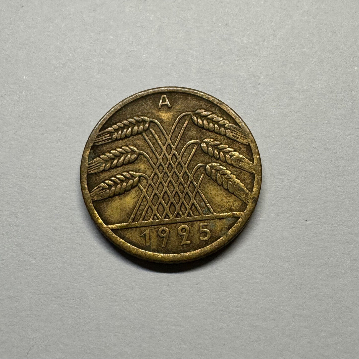 1925 Germany 10 Reichspfennig A - Beautiful Coin - #A-002