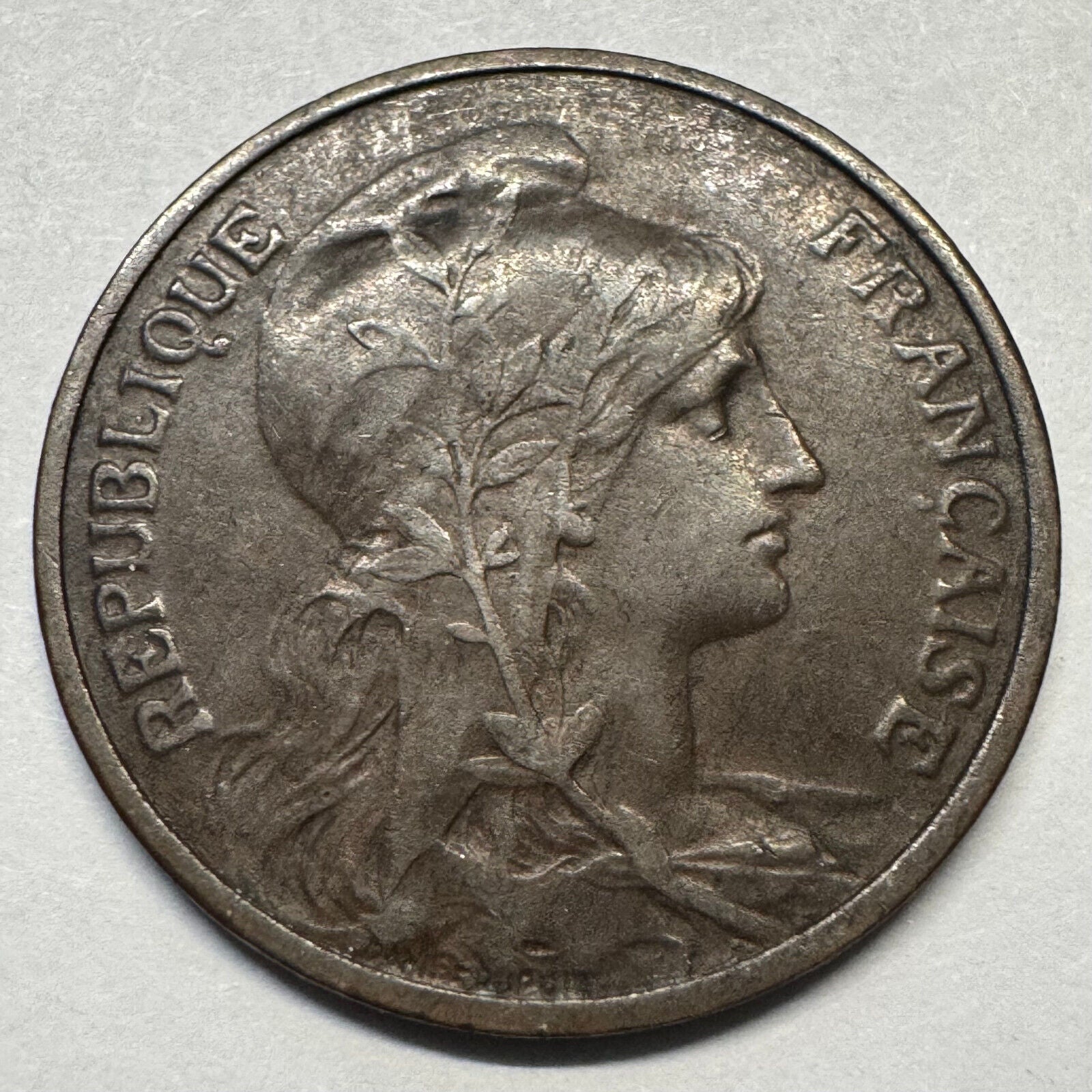 1916 France 5 Centimes - Beautiful Coin - #A-070