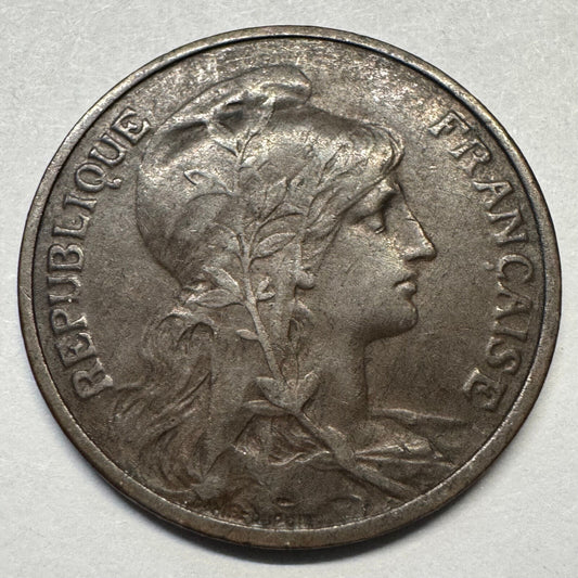 1916 France 5 Centimes - Beautiful Coin - #A-070