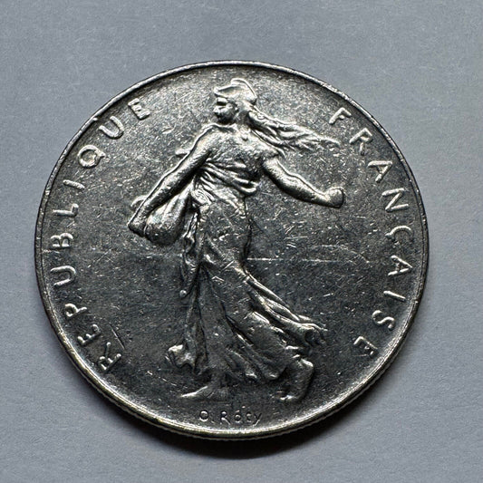 1991 France 1 Franc - Beautiful Coin - #B-029