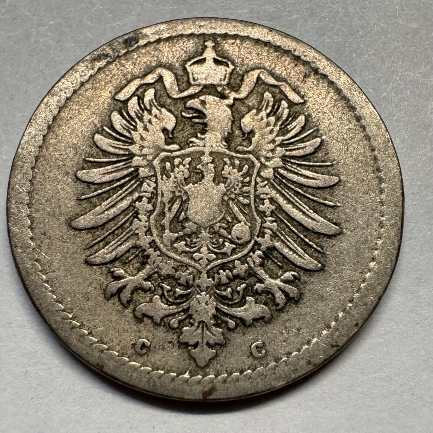 1875 Germany 5 Pfennig - Beautiful Coin - #A-085